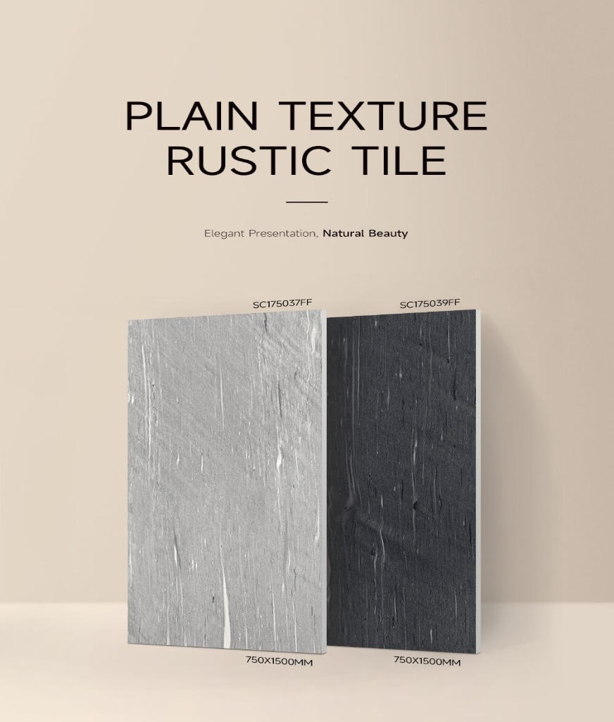 Retro gray rustic tiles