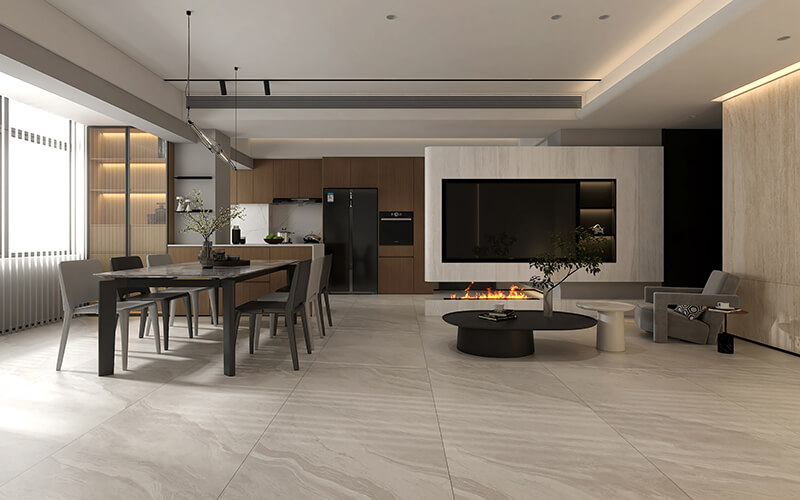 travertine floor tiles