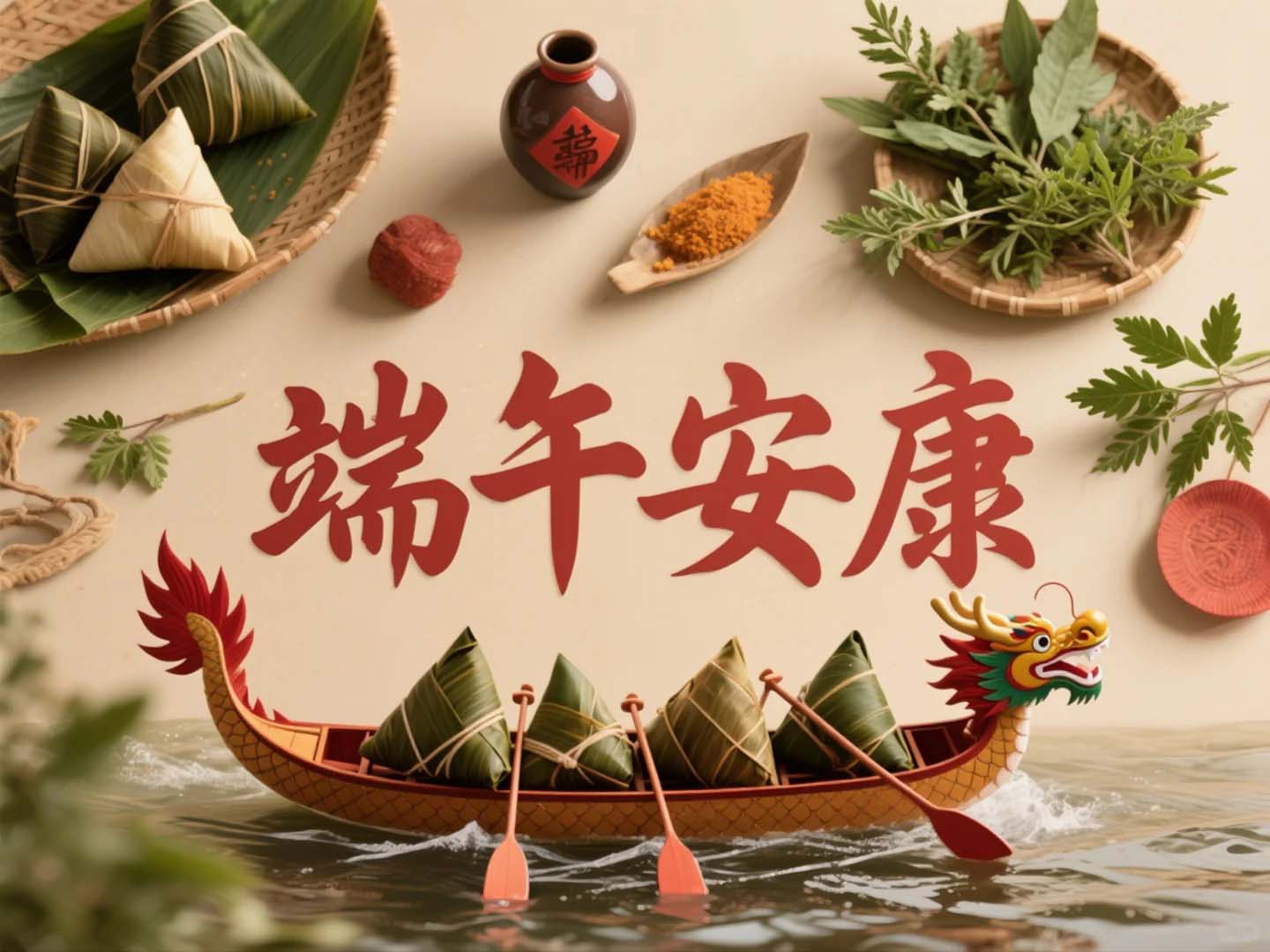 Joyeux festival des bateaux-dragons, célébrons-le ensemble