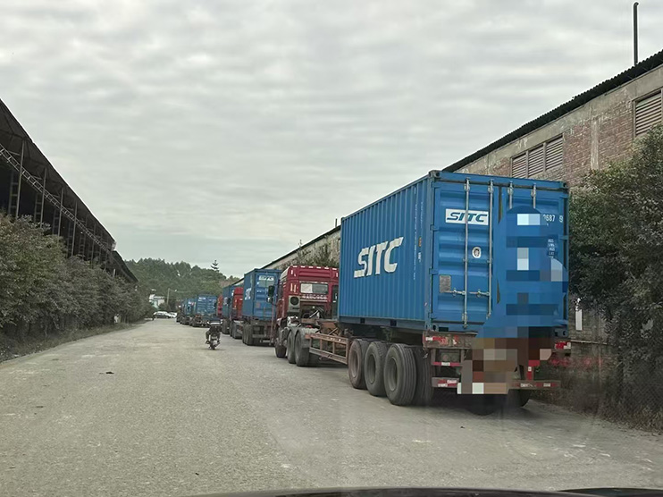 ceramic tile container loading